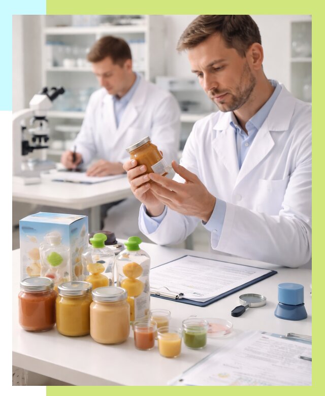 Сертификация детского питания в Белорецке от 30411 р. | Алешин-Блр