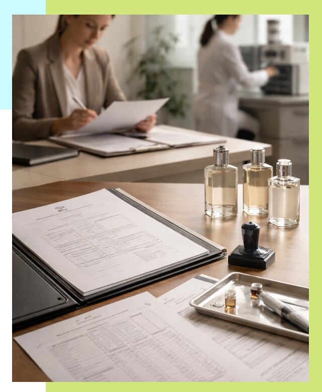 Сертификация парфюмерии в Белорецке от 15206 р. | Алешин-Блр