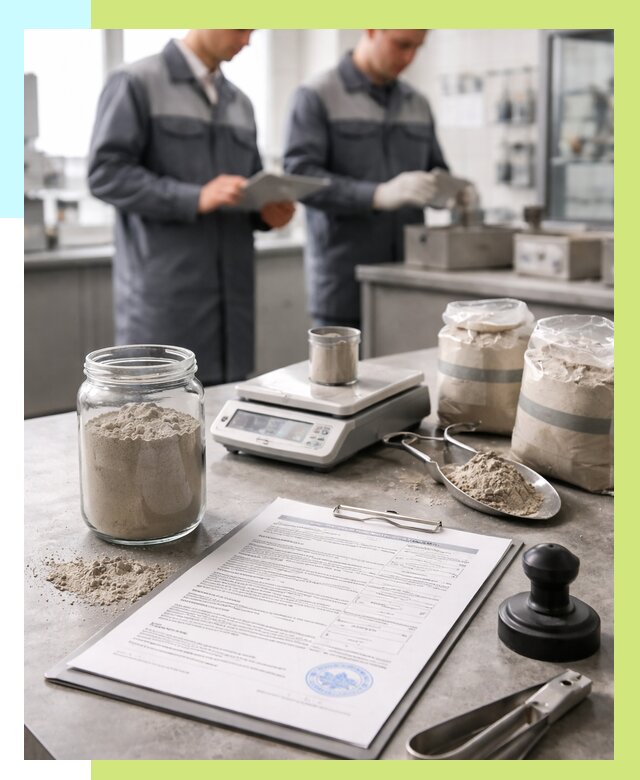 Сертификация цемента в Белорецке от 20274 р. | Алешин-Блр