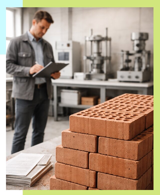 Сертификация кирпича в Белорецке от 15206 р. | Алешин-Блр под ключ