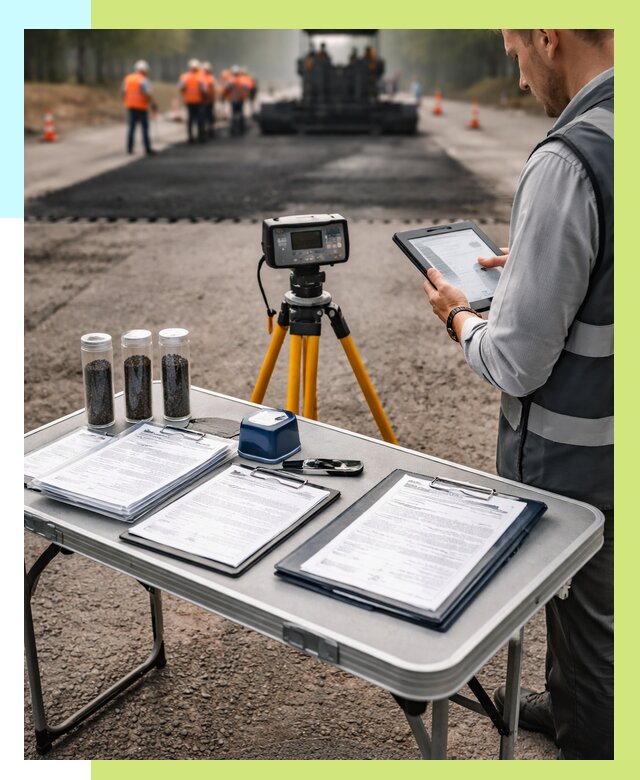 Сертификация асфальта в Белорецке от 25343 р. | Алешин-Блр