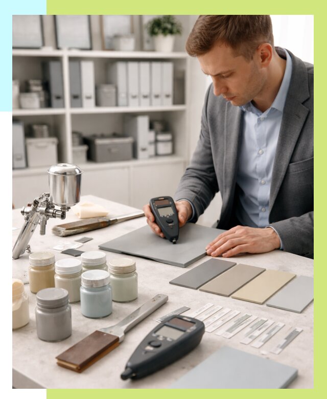 Сертификация краски в Белорецке от 25343 р. | Алешин-Блр центр