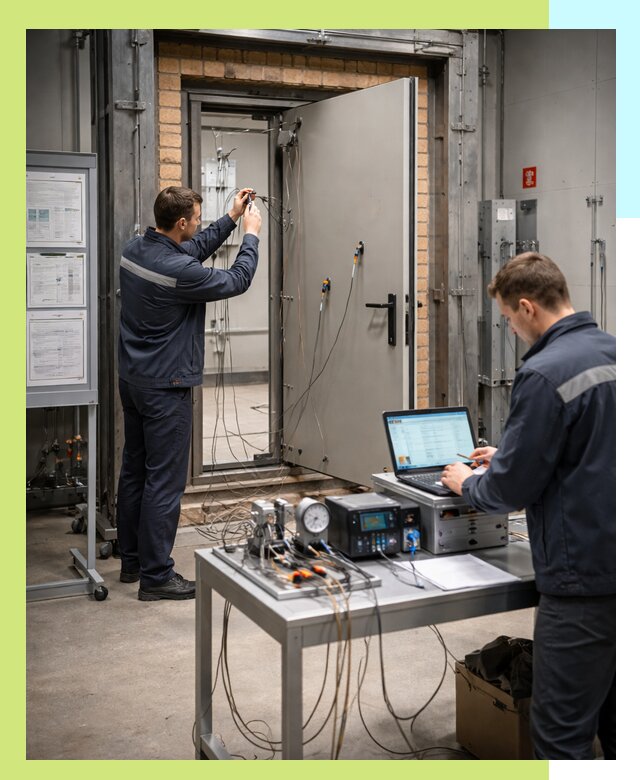 Сертификация противопожарных дверей в Белорецке по ГОСТ и ТР