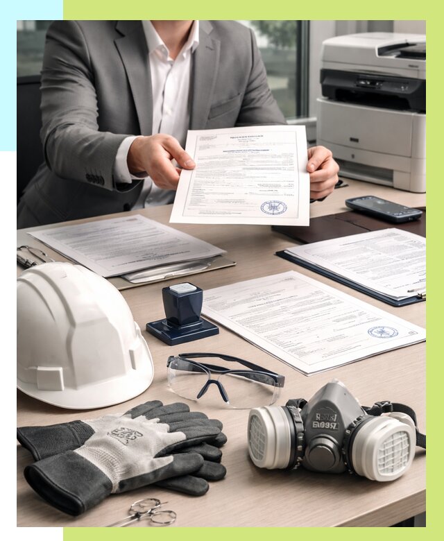 Сертификация СИЗ в Белорецке от 15206 р. | Алешин-Блр оформить