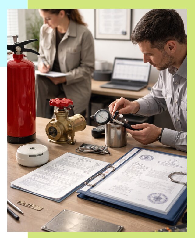 Сертификация пожарного оборудования в Белорецке от 15206 р.|Алешин-Блр