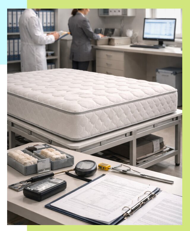 Сертификация матрасов в Белорецке от 8616 р. | Алешин-Блр