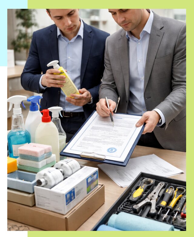 Сертификация хозяйственных товаров в Белорецке, от 18247 р. |Алешин-Блр