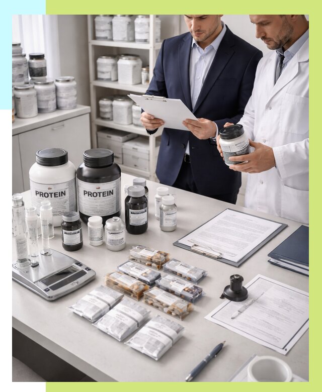 Сертификация спортивного питания в Белорецке от 15206 р., Алешин-Блр