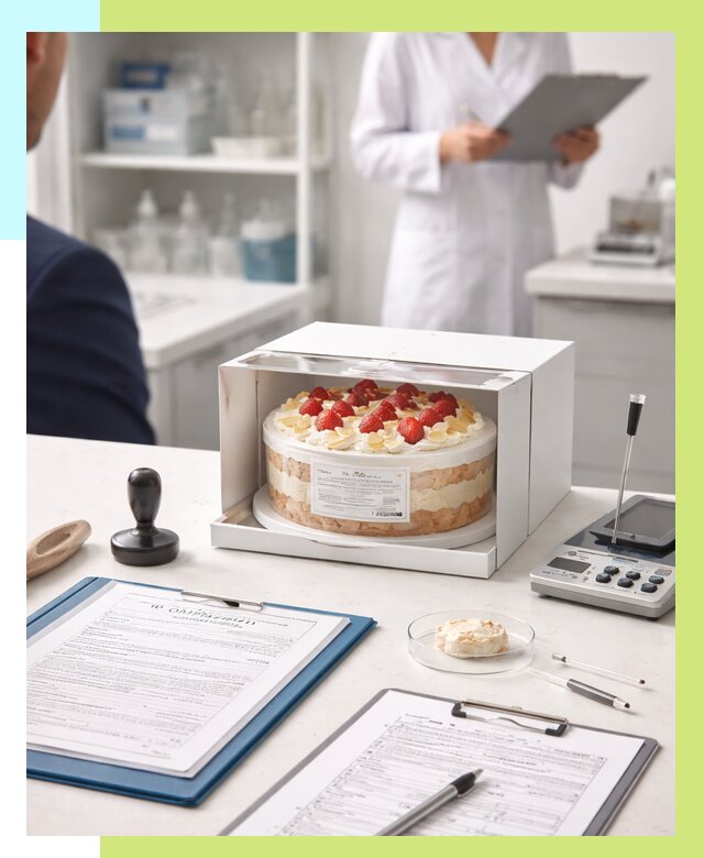 Сертификация тортов в Белорецке от 9123 р. заказать | Алешин-Блр