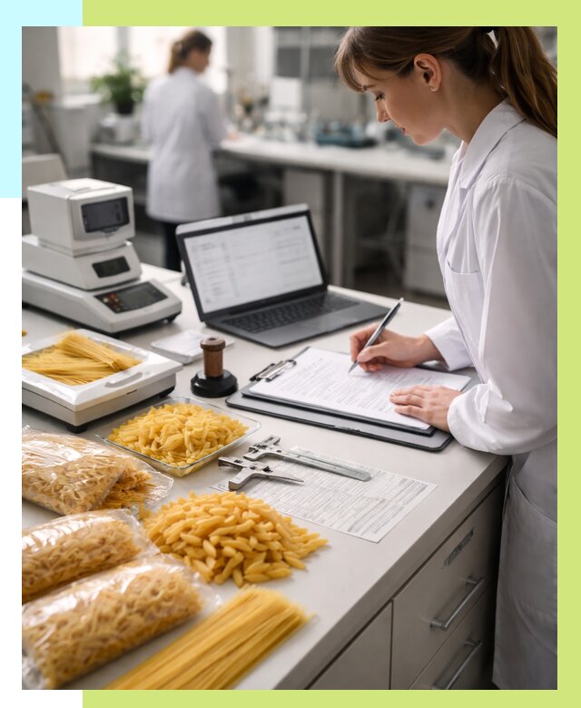Сертификация макаронных изделий в Белорецке от 15206 р. | Алешин-Блр
