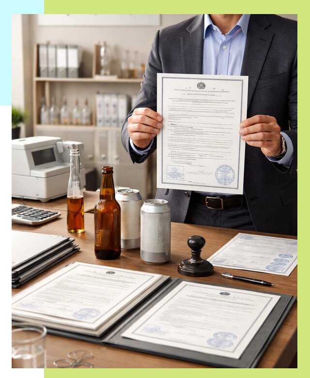 Сертификация пивной продукции в Белорецке от 25343 р. | Алешин-Блр