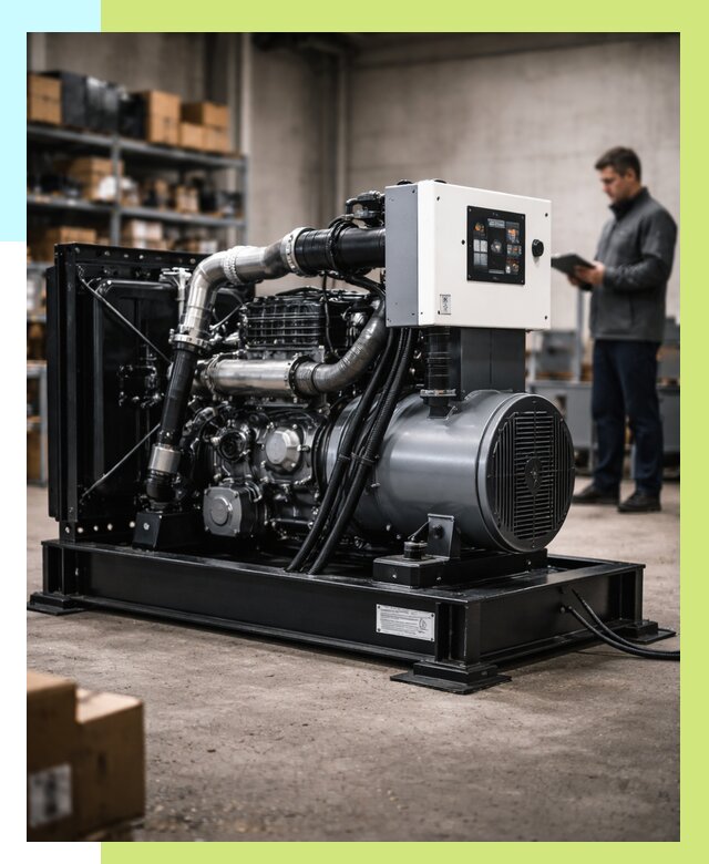 Сертификация дизель генераторов в Белорецке от 15206 р. | Алешин-Блр
