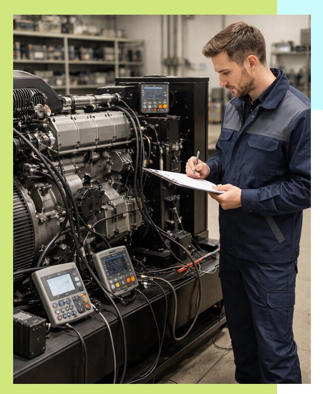 Сертификация дизельных генераторов и их оборудования в Белорецке