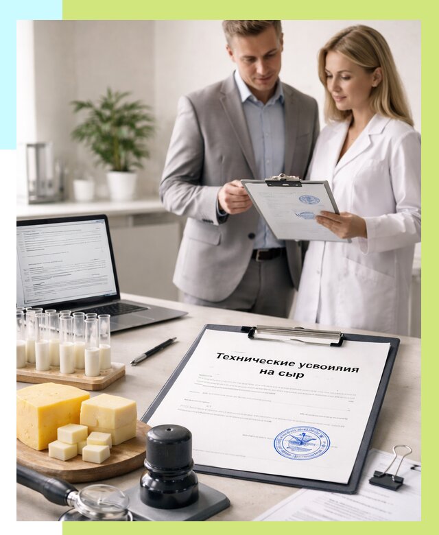 ТУ на сыры в Белорецке срочно от 12164 р. — оформление | Алешин-Блр