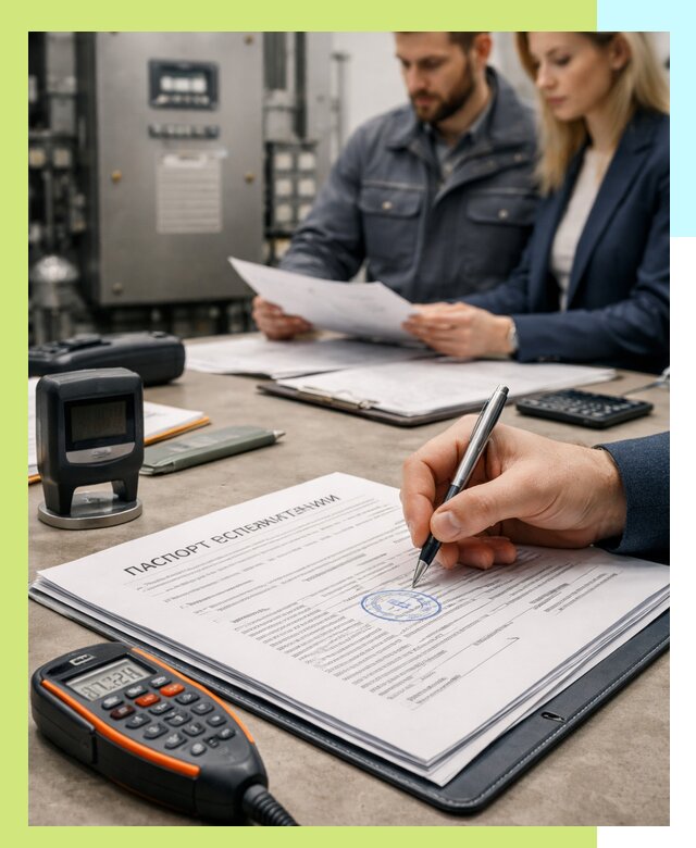 Оформление паспорта эксплуатации оборудования в Белорецке