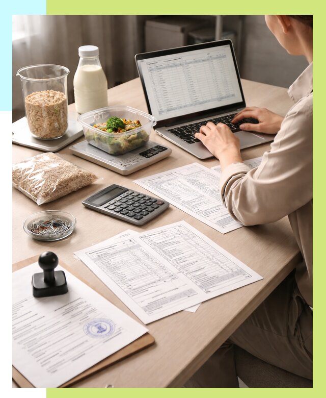 Просчет БЖУ для маркировки в Белорецке от 1521 р. | Алешин-Блр