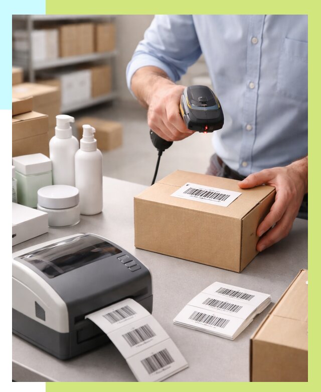 Штрихкодирование продукции в Белорецке от 4562 р. | Алешин-Блр