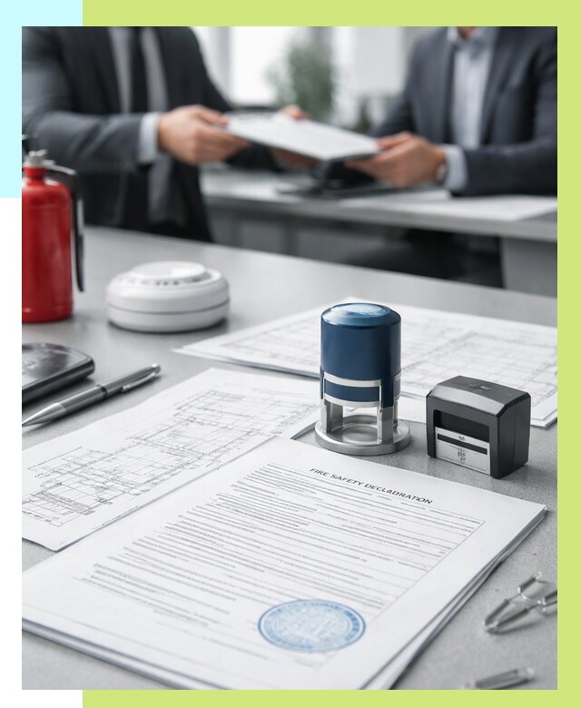 Декларация пожарной безопасности в Белорецке от 8110 р. | Алешин-Блр