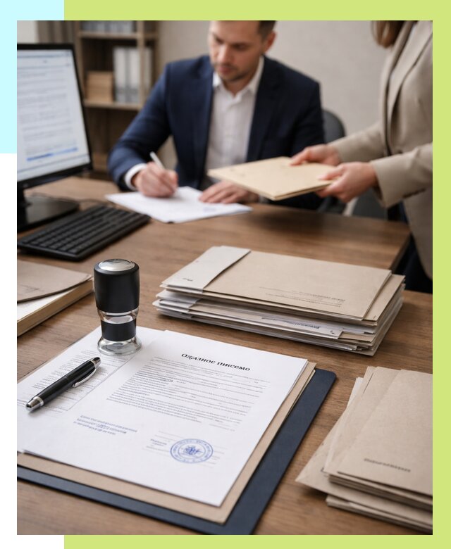 Отказное письмо для таможни в Белорецке от 3041 р, Алешин-Блр