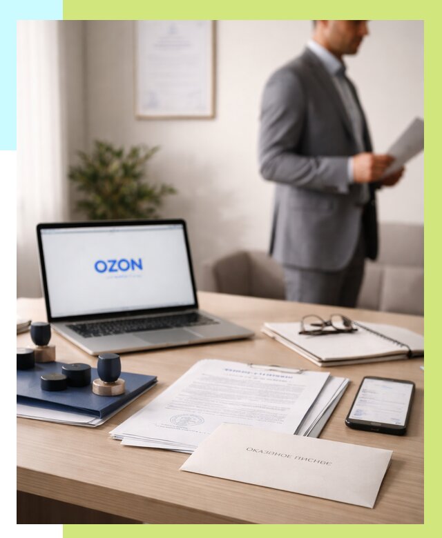 Отказное письмо для Ozon в Белорецке от 3548 р. | Алешин-Блр