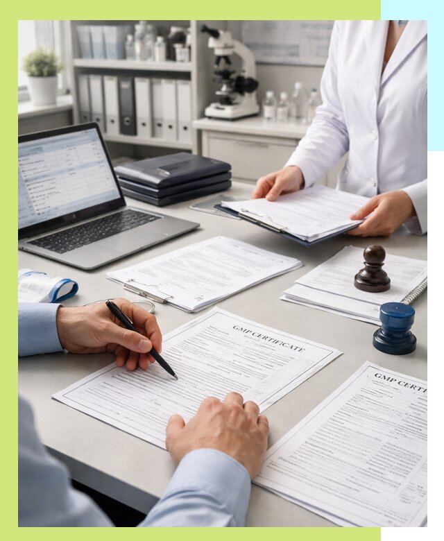 Оформление сертификата GMP в Белорецке для фармпроизводства