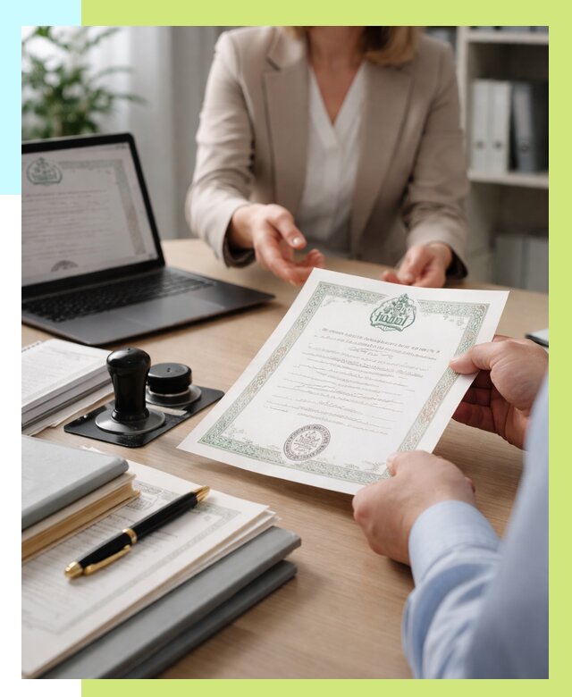 Халяль сертификат в Белорецке, получить от 15206 р. | Алешин-Блр