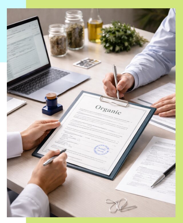 Оформление сертификат органик в Белорецке от 30411 р. | Алешин-Блр