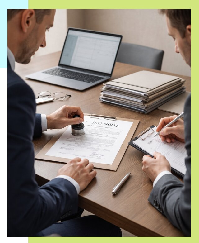 Сертификат ISO 9001 в Белорецке купить от 81096 р. | Алешин-Блр