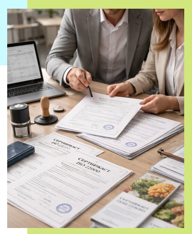 Сертификат ISO 22000 в Белорецке от 40548 р. под ключ | Алешин-Блр