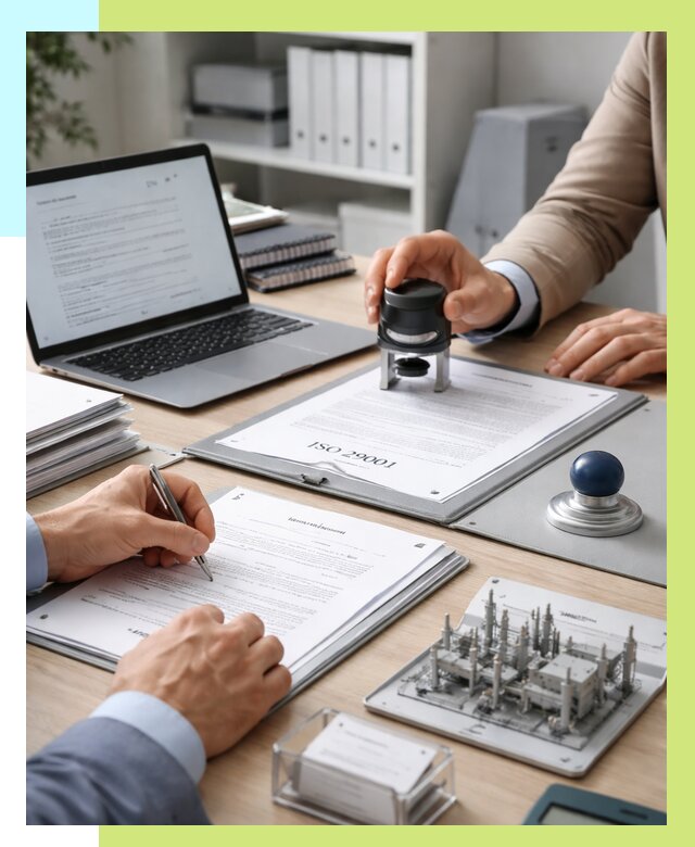 Сертификат ISO 29001 в Белорецке под ключ от 76028 р. | Алешин-Блр