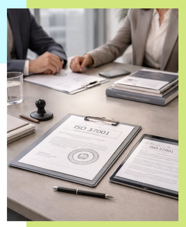 Сертификат ISO 37001 в Белорецке оформить от 121644 р. Алешин-Блр