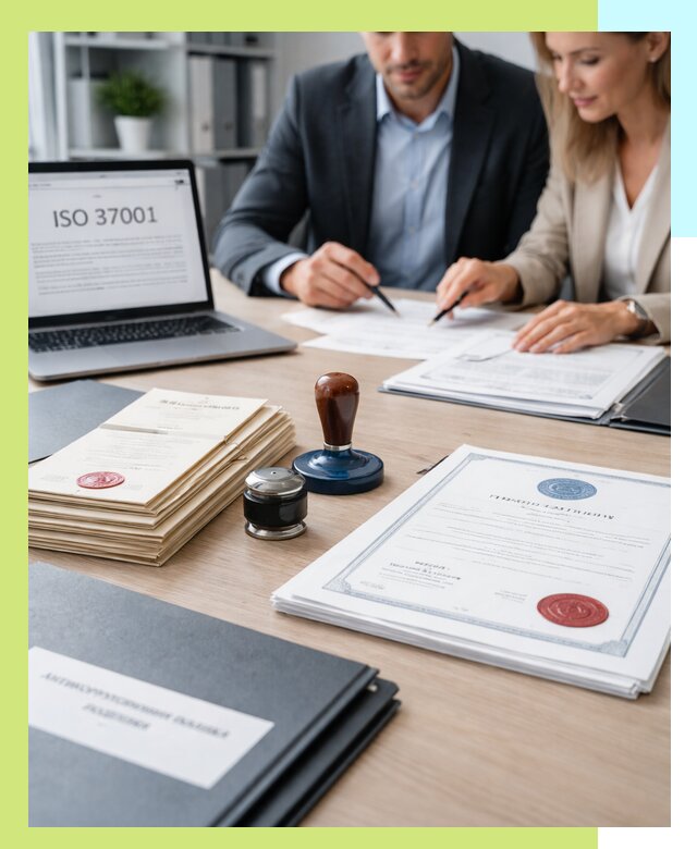 Получение сертификата ISO 37001 по системе борьбы с коррупцией в Белорецке