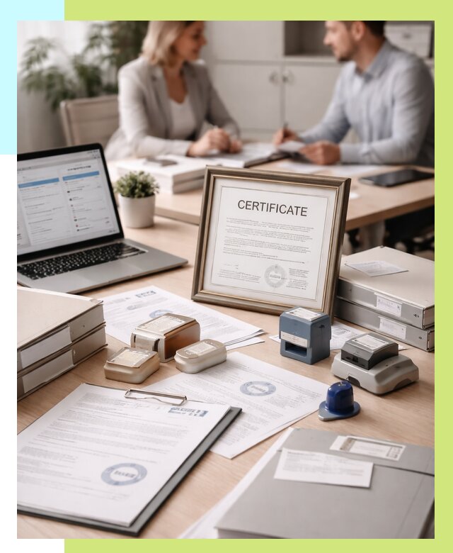 Сертификация компании в Белорецке от 45617 р. | Алешин-Блр — заказ